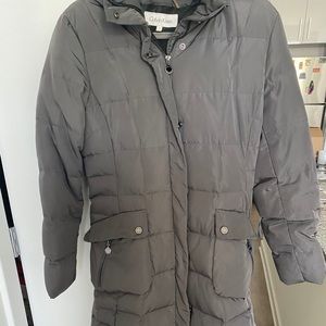 Calvin Klein long puffer coat
